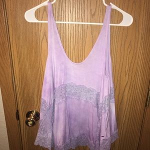 Purple tank top